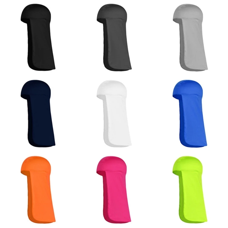 

HardHat Sun Shade Elastic Sunshade Hat Neck Shield Sun Protective Long Tail Hat Dropship