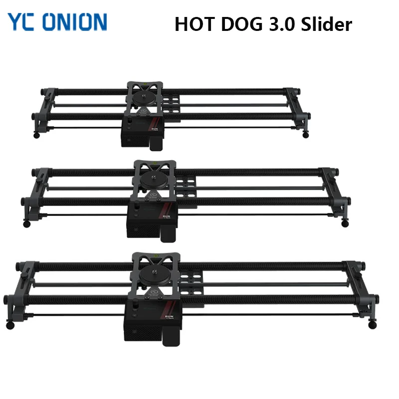 YC ONION HOT DOG 3.0 Motorized Slider Max Load 6.5kg Carbon Filter Rail with 60cm 80cm 100cm 120cm