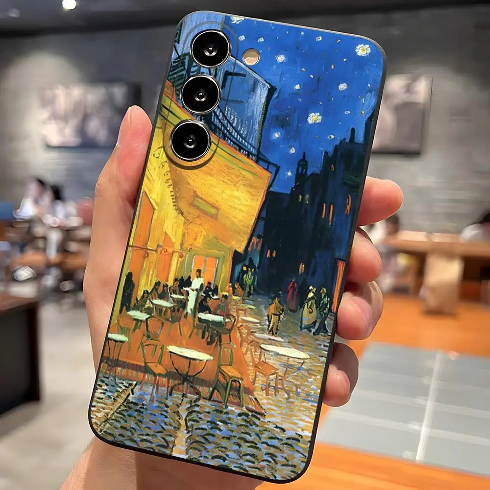 Van Gogh Oil Painting Artistic Glass Phone Case