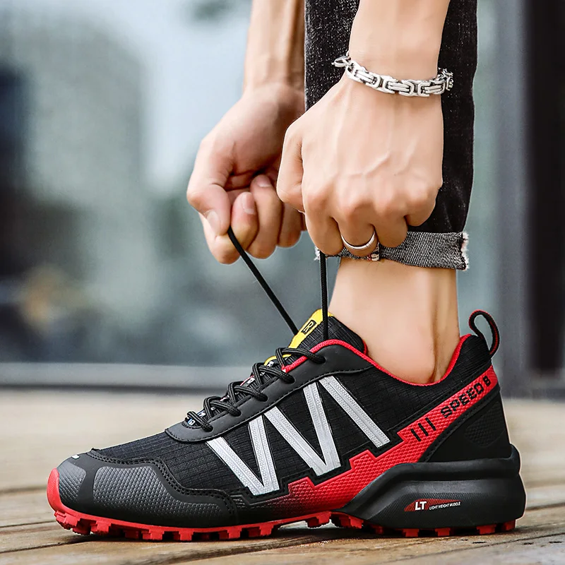 Cycling Shoes MTB Men Motorcycle Oxford Cloth Waterproof Bicycle Outdoor Hiking Sneakers Winter