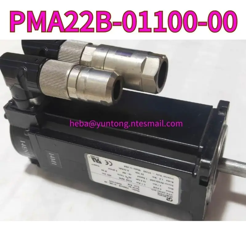

Used servo motor PMA22B-01100-00 0.6KW