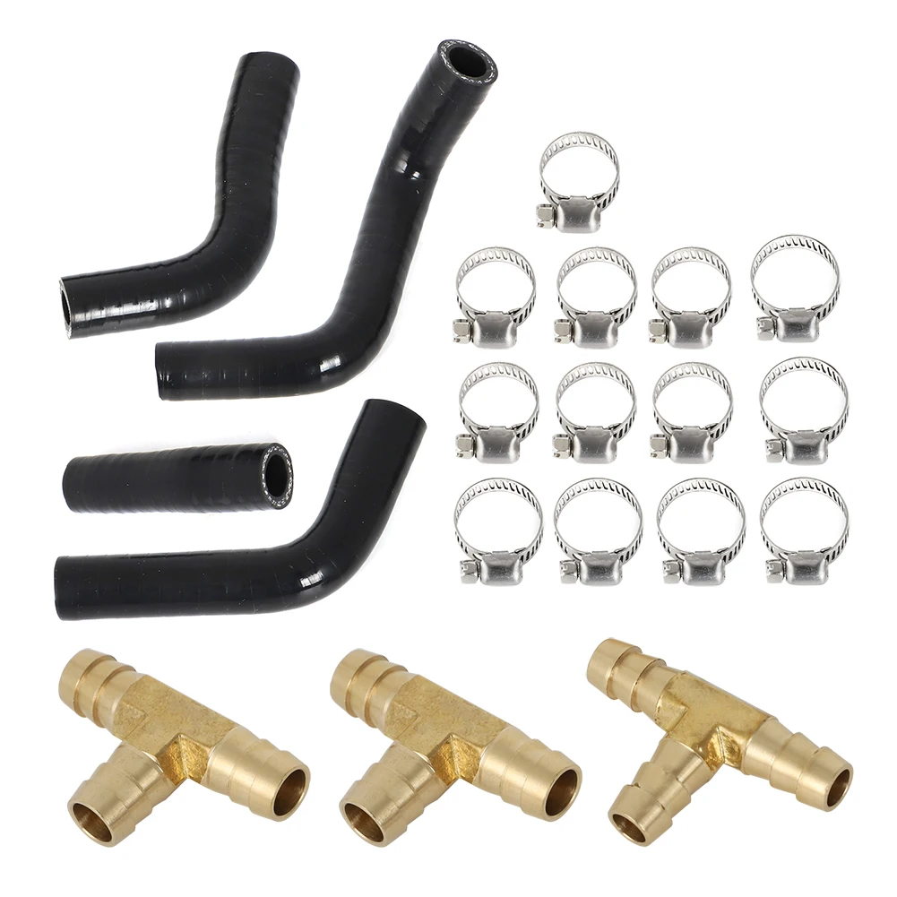 Turbo Coolant Line Repair Hose Kit 06-009-50005 For BMW X5 X6 X5M X6M E70 E71 E72 F15 F16 N63