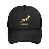 South Afric Springbok Rugby Trucker Caps Men Women Hip-Hop Hat Sun Caps Fishing Hat Snapback Caps Mesh Baseball Caps Winter 1