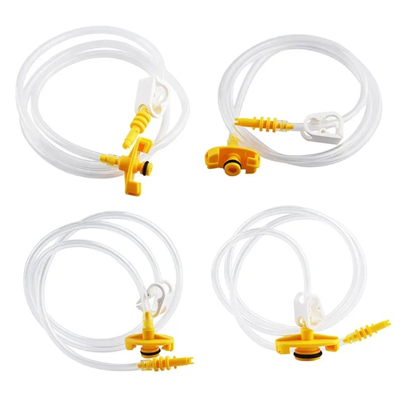 

3cc 5cc 10cc 30cc Syringe Barrel Valve Robot Adapter Assembly Glue Dispensing Pneumatic Part 2 Sets/Bag
