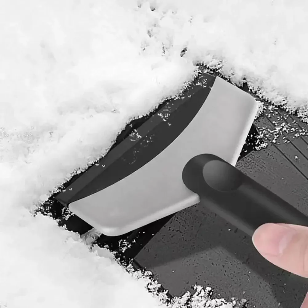 Snow shovel stainless steel ice scraper for car truck windshield and window glass snow removal tools winter accessories