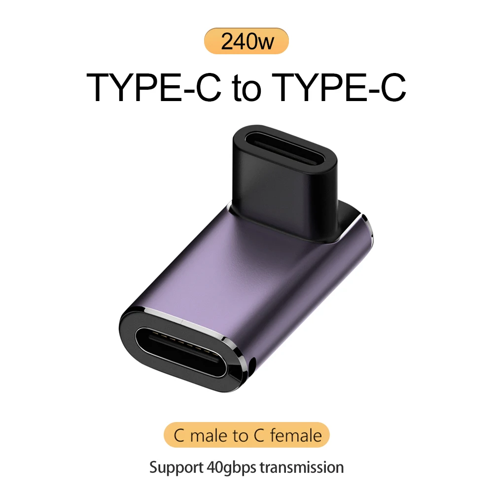 ตัวเลือกสินค้า อะแดปเตอร์ชาร์จเร็ว Type-C OTG รองรับ USB4.0 40Gbps