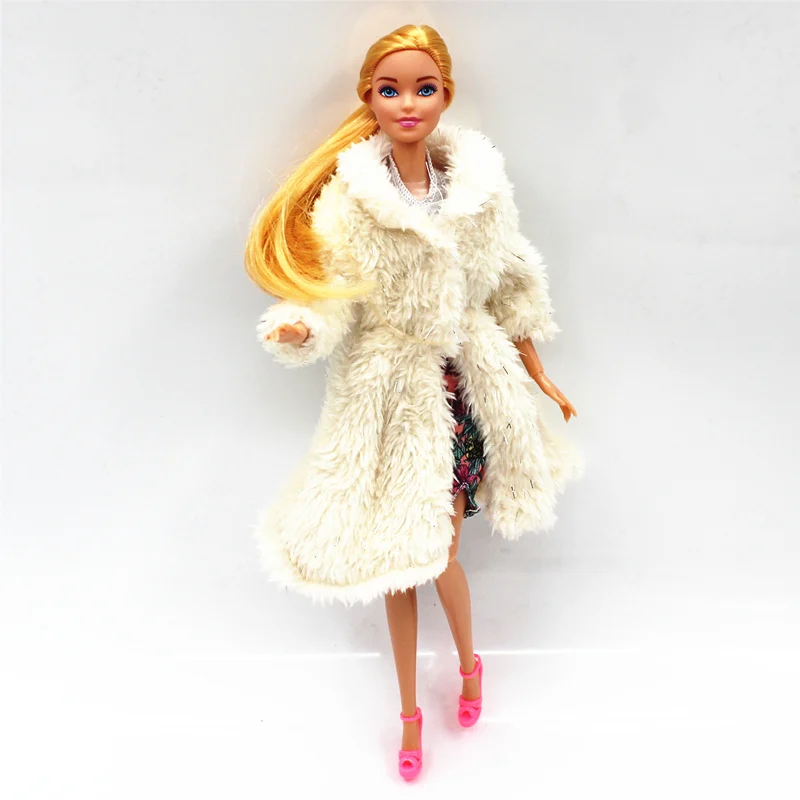 30cm Doll Full Set 1/6 Multi Joints Movable Doll with Sweater Set 11.5 Inch Girls Dress Up Toys