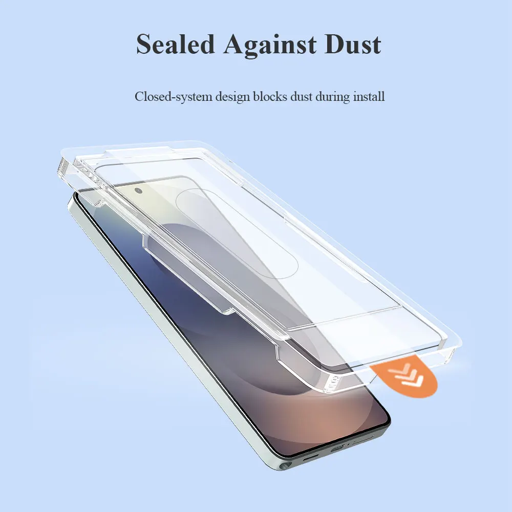 Lereach Tempered Glass Screen Protector with Positioning Box