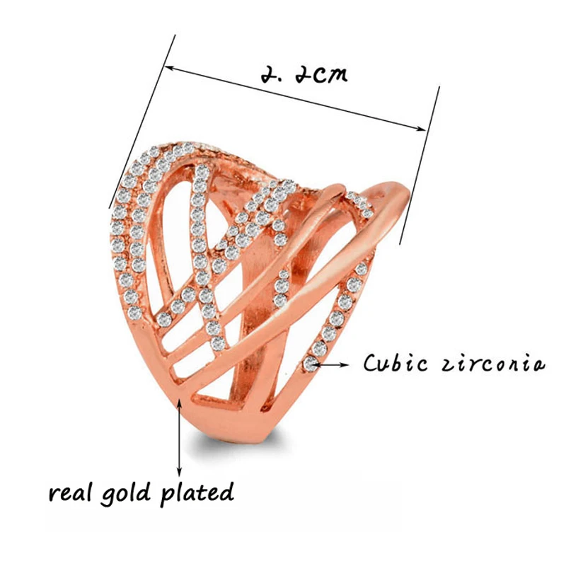 Fashion Multi Circles Twisted Wide Rings Mirco Paved Clear CZ Stone Women Jewelry wedding rings,round rings,silver ring,womens ring,finger rings,jewelry rings,ring jewelry,cubic zircon ring