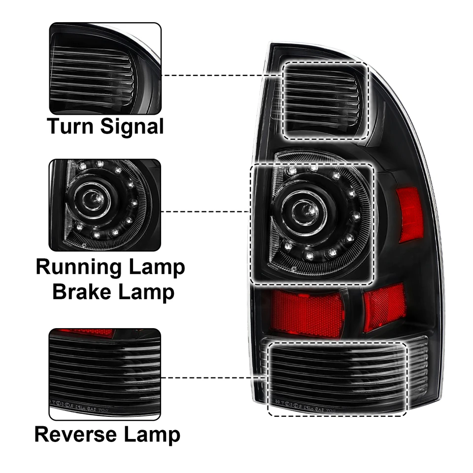 ホット販売メーカー LED テールライト 2005-2015 トヨタ タコマ