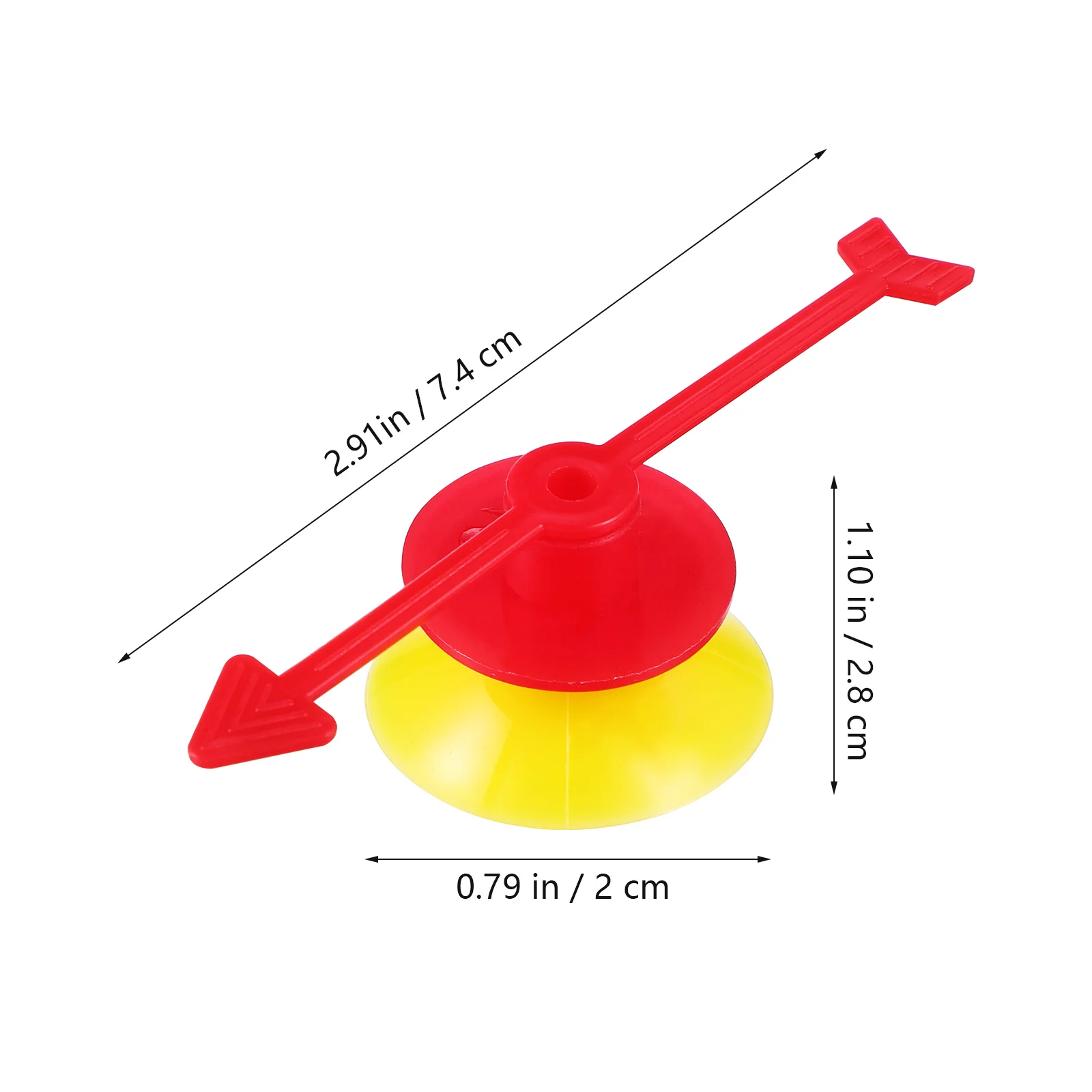 25 Pcs Rotate The Pointer Spinning Arrow for Game Large Engaging Board Child