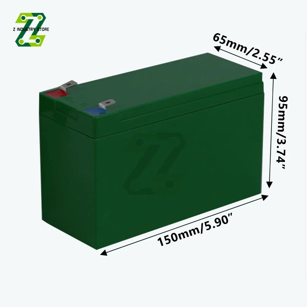 12V 7AH Lithium Battery Case and Holder Special Plastic Box For 18650 Batteries Pack DIY