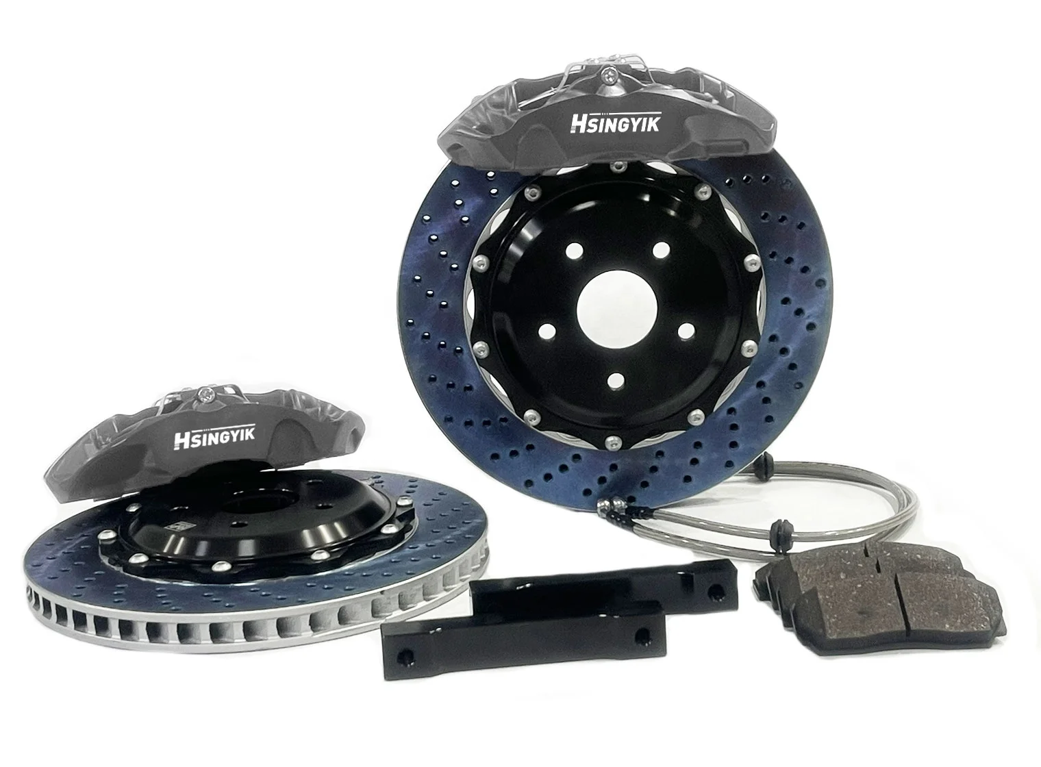 4 6 Piston Big Calipers Floating Brakes Discs Kits For Ford Mustang Pontiac G8 Gt Chevrolet Nissan 370Z Porsche 718 Cayman