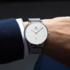 OLEVS Watch for Men Ultra Thin Quartz Watches Steel Strap Waterproof Sport Original Mens Wristwatch Fashion Casual Reloj Hombre 1