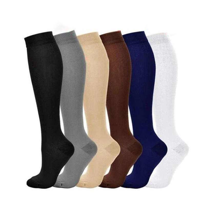 

Compression Socks Nylon Medical Nursing Stockings Specializes Outdoor Cycling Fast-drying Breathable Adult Sports Socks