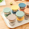 Portable with Small Storage Seasoning Box Leak-proof 304 Stainless Steel Small Storage Box Silicone Cover Condiment Containers 1