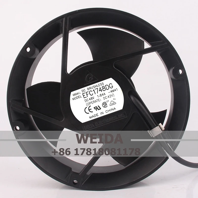 Новые и оригинальные вентиляторы EFC1748DG Delta AXIAL 172X50.8MM 48VDC 1.84A/2.3a