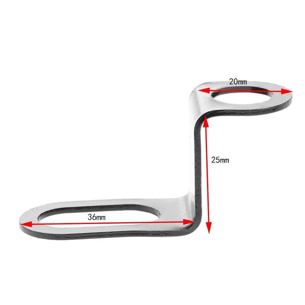 Universal Motorbike Speedometer Sensor Cable Metal Mount Bracket