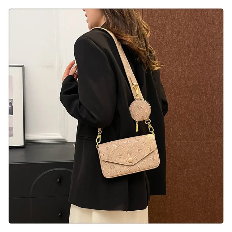 Wide Strap Crossbody Detail