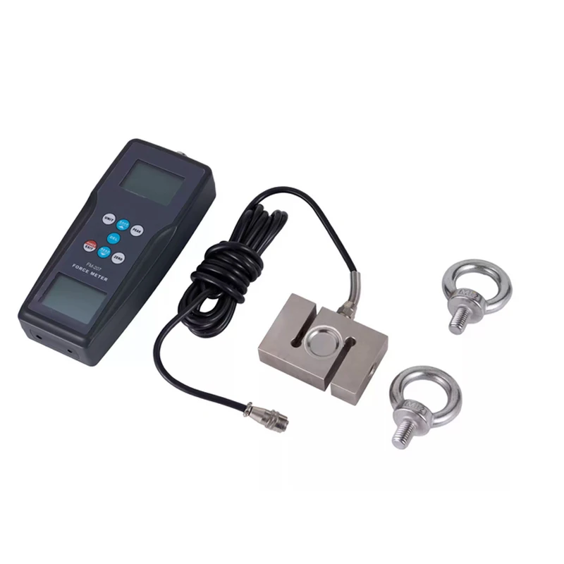 Landtek FM-207 푸시 풀 포스 게이지 테스터 미터 4 측정 장치(동력계 포함) 디지털 힘 측정 장비