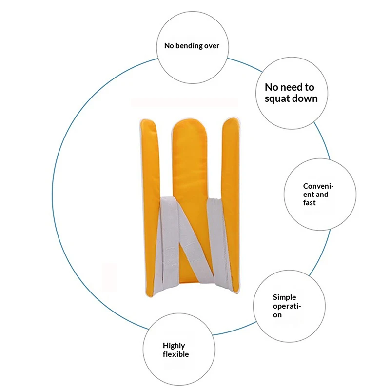 1 Pcs Blue Auxiliary Sock Dressing Tool No Need To Bend Over To Dress Socks Convenient Sock Dressing Tool For Pregnant Women