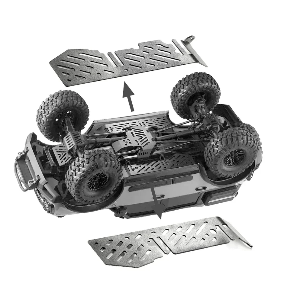 INTEGY Magnetic Force Body Mounts for Traxxas TRX-6, Axial SCX-10