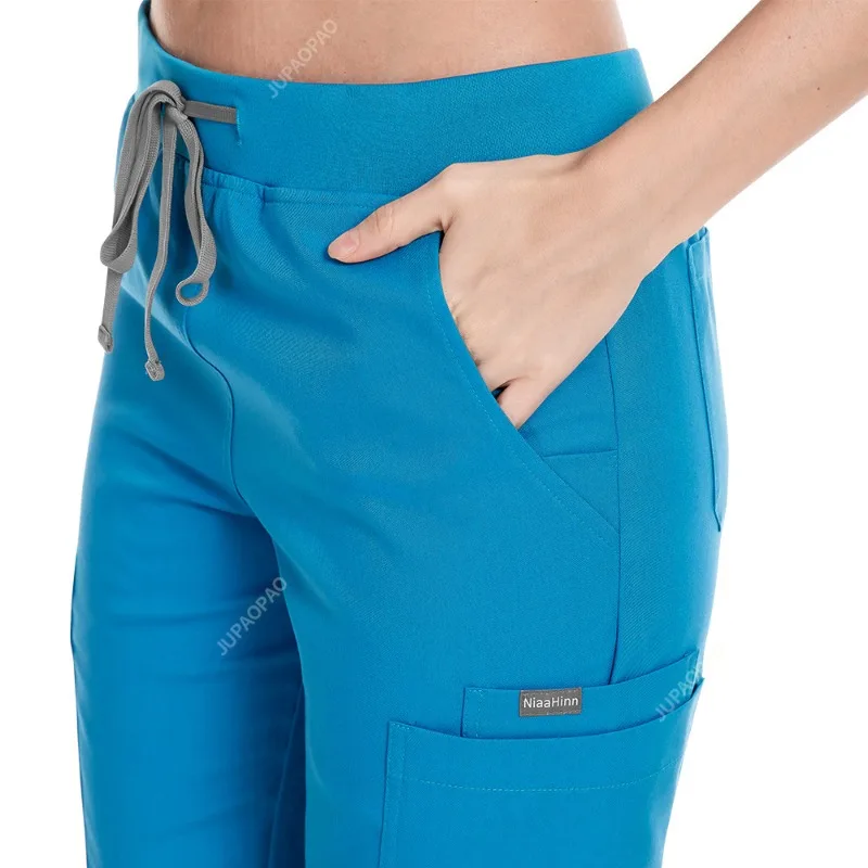 Hospital Medical Scrub Pants Pharmacist Work Bottoms Soft Nursing Jogger Pant Vet Nurse Accessories Pet Grooming Working Clothes