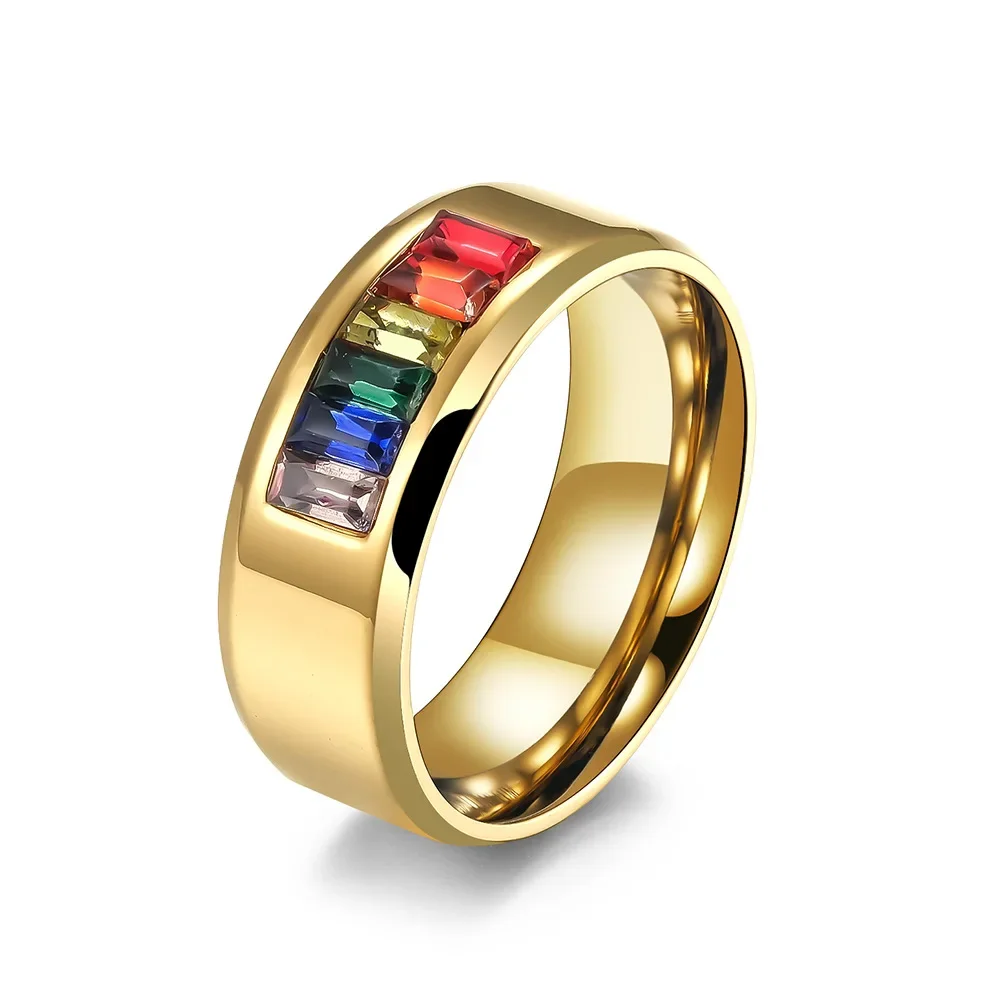 Finger Ring Fashion Female Male Crystal Ring Jewelry For Women And Men