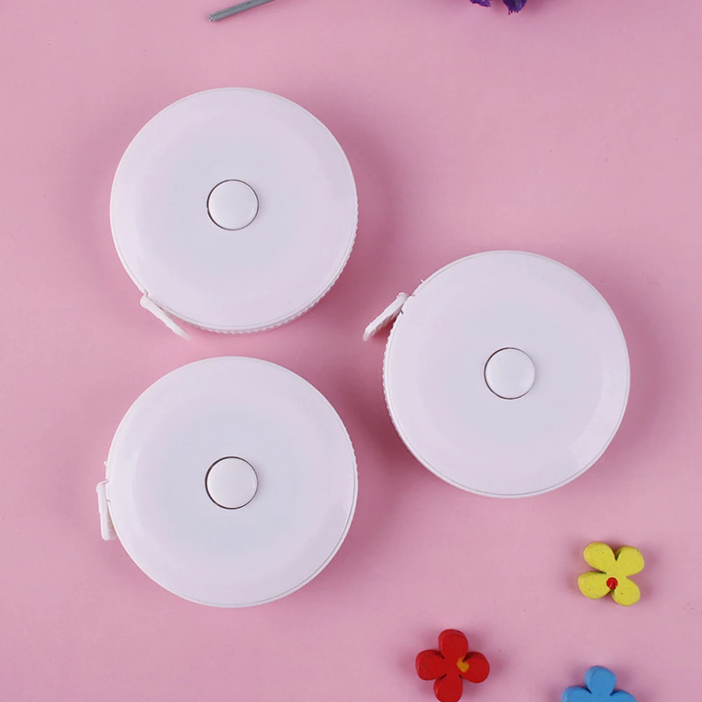 200cm/79inch Retractable Tape Measure Cm Inch Tape Measure Body Measuring for Body Fabric Sewing Tailor Cloth Waist tape measure measuring tape