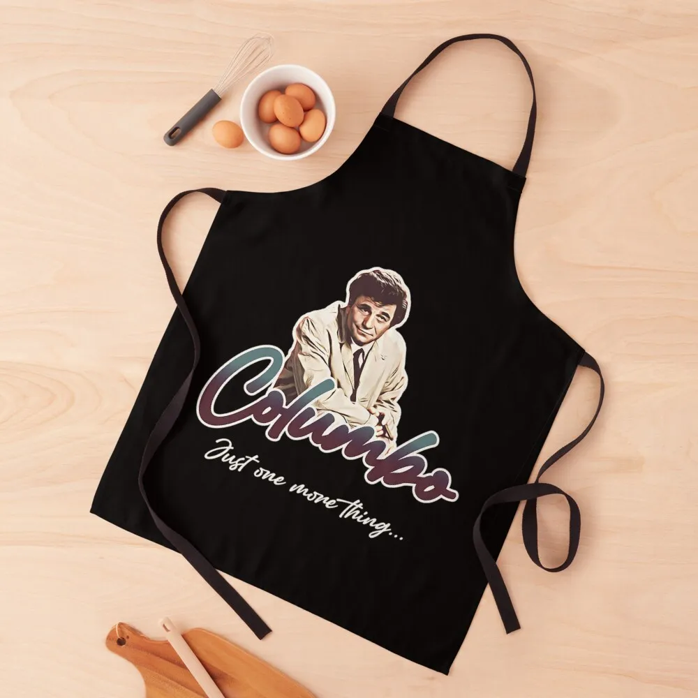 

Columbo T-ShirtColumbo_ Just One More Thing... Apron Kitchen For Men Kitchen accessories For Women Apron