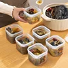 Leakproof Food Storage Containers Kitchen Food Grain Organizer Storage Tank Plastic Large capacity Moisture-proof Sealed Jars 6
