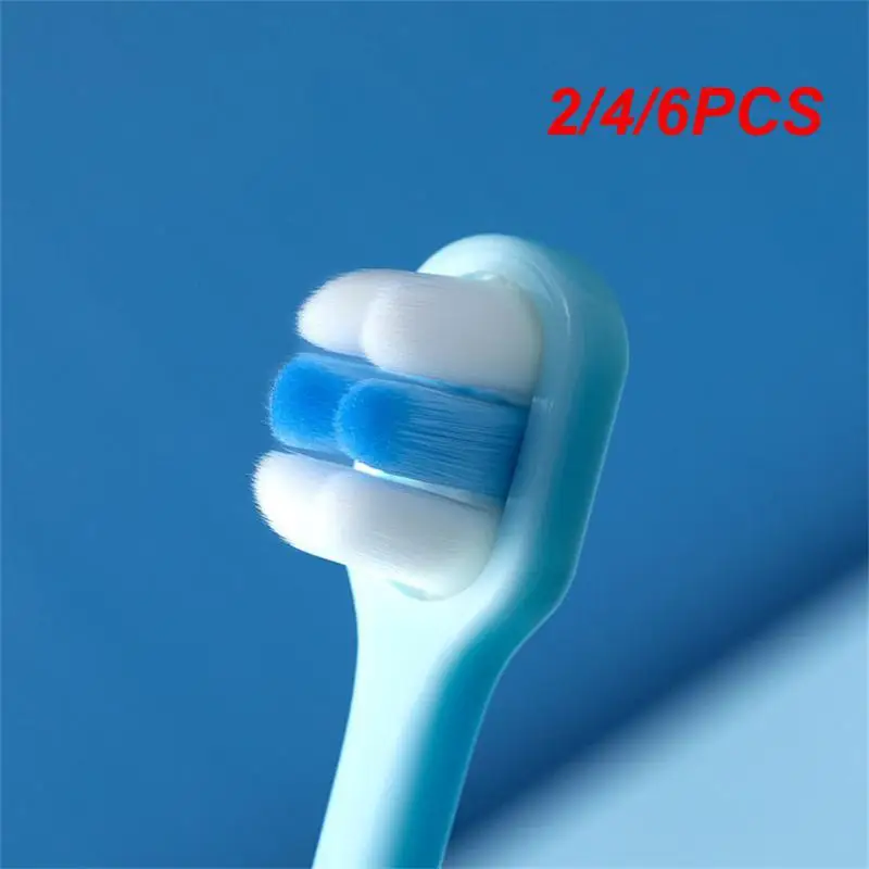 

Children Toothbrush Cute Cartoon Sucker Toothbrush Brush Oral Care Three Sided Soft Bristle Kids Toothbrush