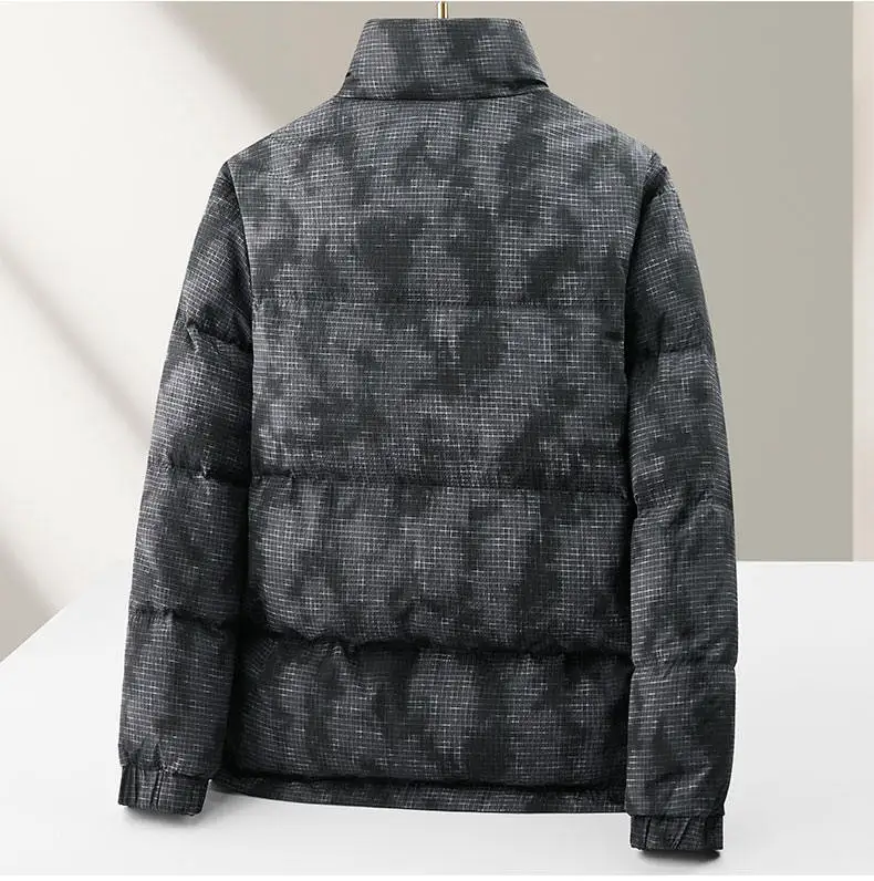 Hochwertige warme 90 % weiße Entendaunenjacken für Herren, modisch, 2025, Winter-Puffermäntel, Jugend, High Street Wear, gepolsterte Oberteile – Detail 10