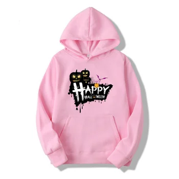 2025 عيد الميلاد الهيب هوب الرعب شيك مطبوعة هوديي جودة عالية فضفاضة تناسب مريح ملابس رياضية البلوز