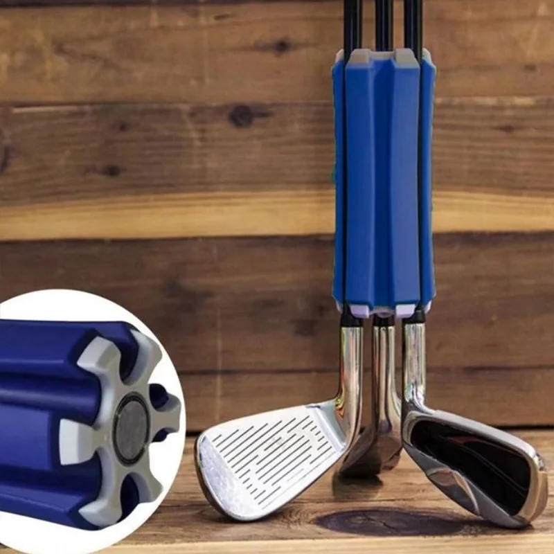 Golf Club Fixed Organizer Fixed Bracket Fixture Portable Easy To Operate Lightweight Club Accessories