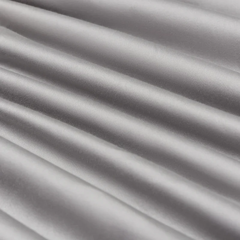 WASART 100s Sateen long-staple cotton fitted sheet elastic mattress cover couple bed linen king size luxury double bed bedding 3