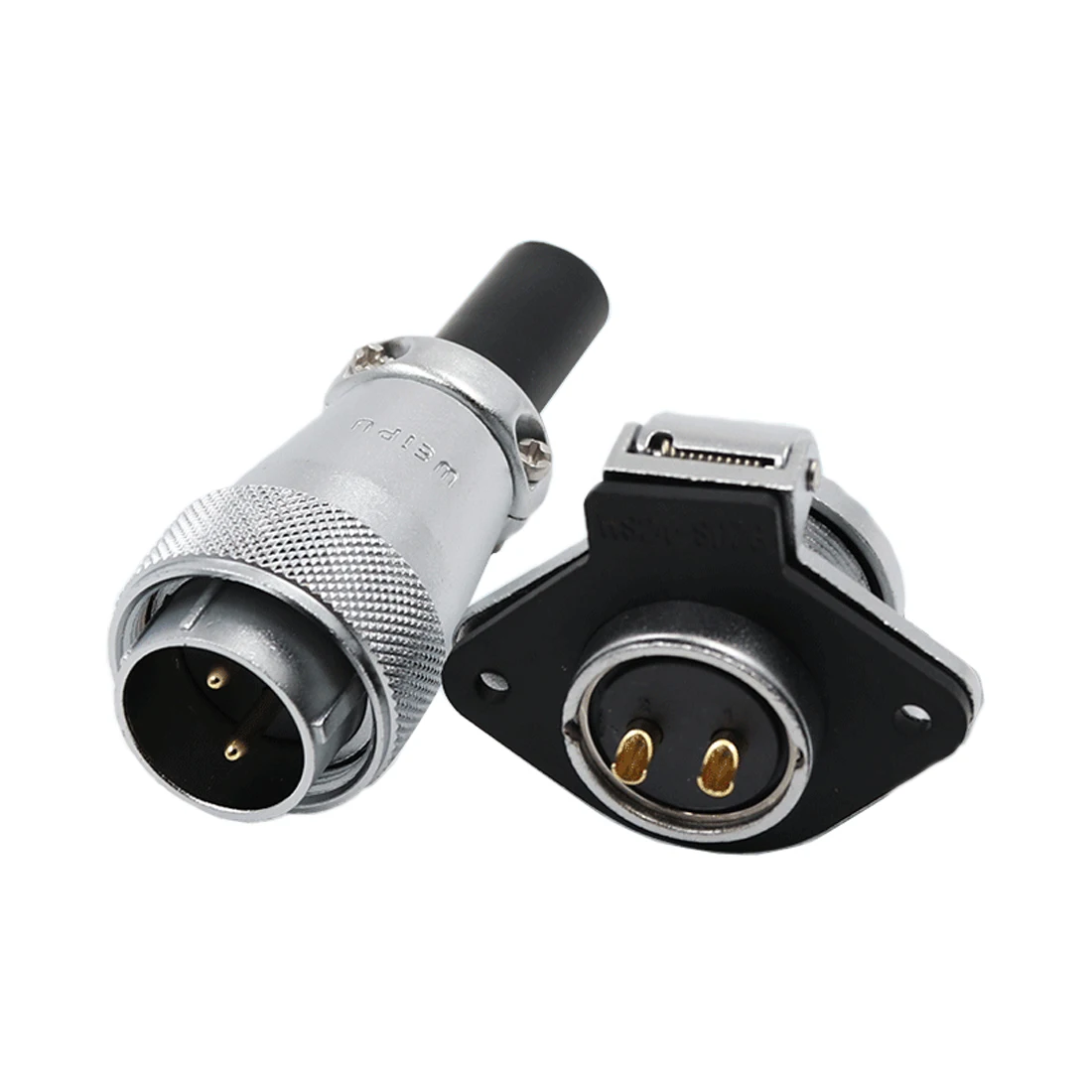 

WEIPU WS24 Electrical Terminal Wire Panel Industrial Power Connector M24 2Pin 3Pin 4 9 10Pin 12Pin 19Pin Male Plug Female Socket