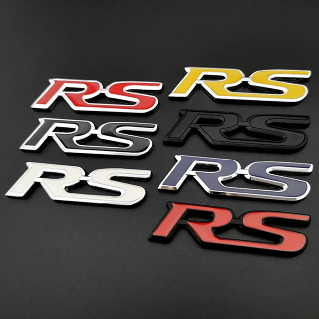 Factory Wholesale Customer Logo RS 3D Aluminium Chrome Badge Emblem Sticker  Decal for - China Car Accessories, Honda