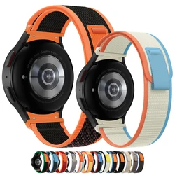 Nylon Strap for Samsung Galaxy Watch 6 Classic 43MM 47MM Sport Bracelet for Galaxy Watch 6 5 4 40mm 44 42 46mm 5 Pro 45MM Correa