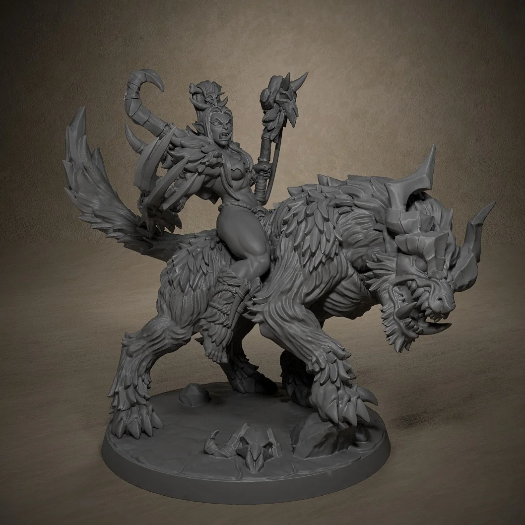 Vesdra on Gorefang Miniatures Unpainted Miniatures for Tabletop and Role Playing Games Room Decoration 5