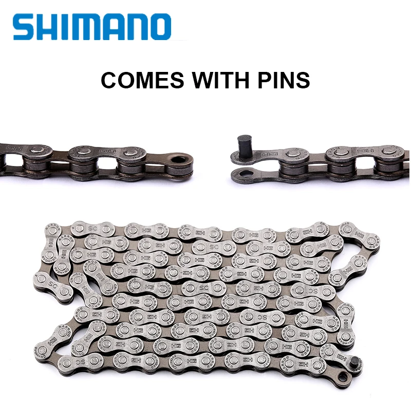 Shimano Mountain Bike Chain HG40 112 Links 6 7 8 Speed Bicycle SHIMANO TOURNEY TY HYPERGLIDE MTB Chain