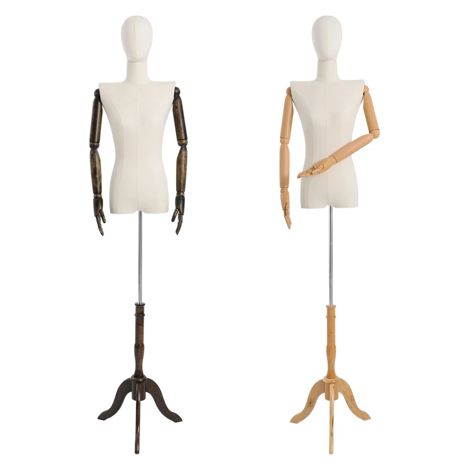 Adjustable Female Mannequin Clothing Display Model