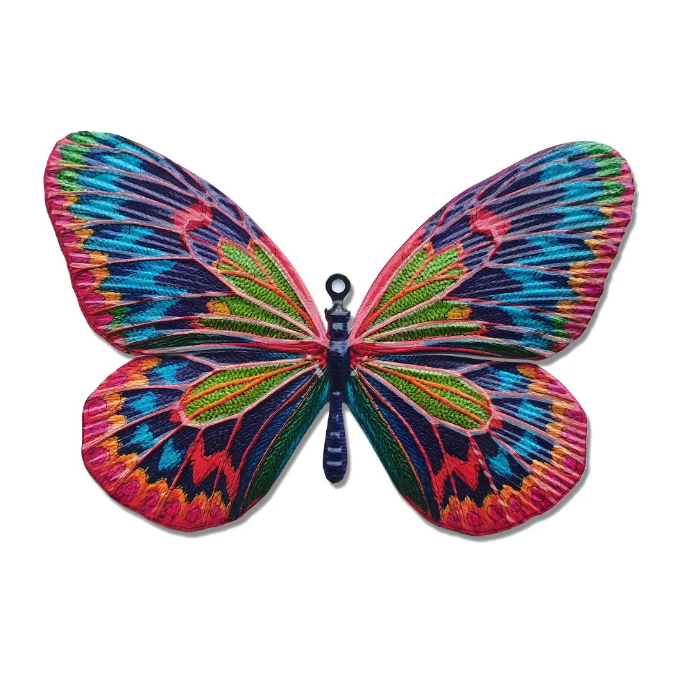 Large Metal Butterfly Wall Art for Indoor Outdoor Garden Decor Iron Hanging Ornament Handmade Crafts Home Decoration Rustproof