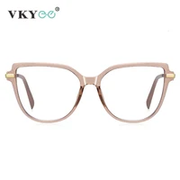 VICKY – lunettes de lecture élégantes à grande monture, Design géométrique Simple, Anti-lumière bleue, Prescription personnalisée disponible PFD2210 4