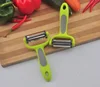 Portable Fruit and Vegetable Peeler, Stainless Steel Blades for Easy Cleaning, Efficient Kitchen Processing Tool 5