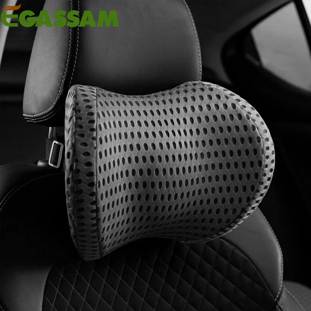 Deluxe Travel Neck Pillow with High-Grade Memory Foam for Ultimate Driving Comfort