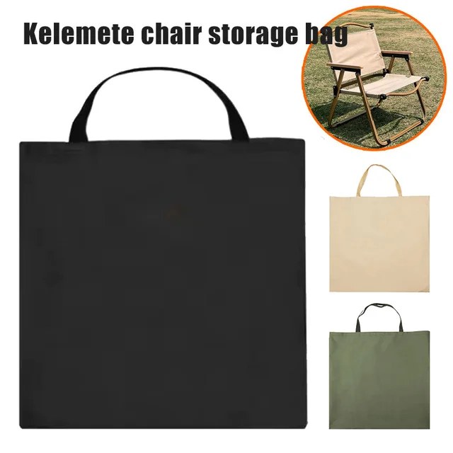 Convenient and Stylish: 2 Size 3 Color Camping Kermit Chair Storage Bag Folding Chair Tote Bag