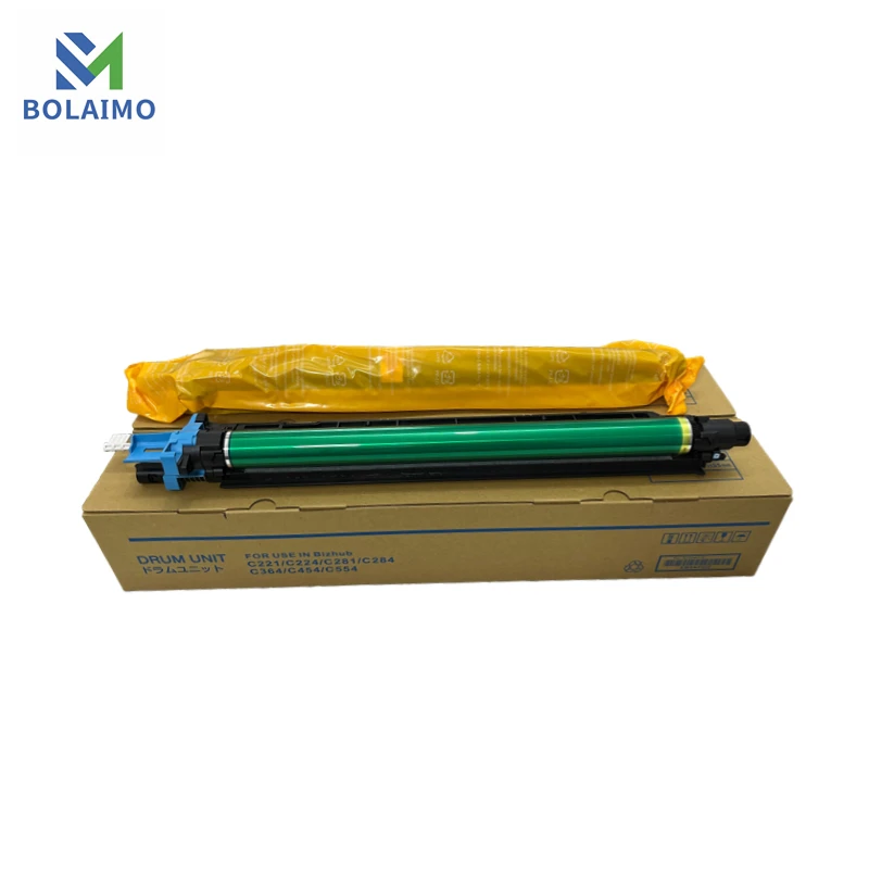 DR512 Drum Unit C224 For Konica Minolta Bizhub C224 C284 C364 C454 C554 C224e C284e C364e C454e C221 Drum CMYK DR-512 1PCS drum unit