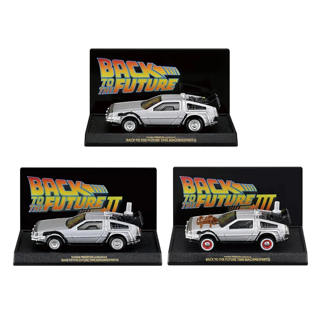 Voiture Miniature Retour Vers Le Futur - Tomica Premium Unlimited 02 - Boîte Non Ouverte