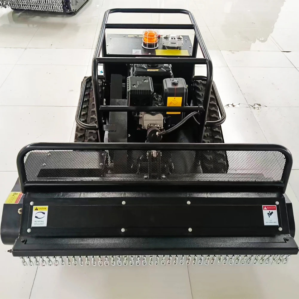 Direkt ab Werk 1200mm Ferngesteuerter Schlegelmäher mit Raupenfahrwerk, Anpassbar, CE EPA Euro5, Schwerlastmaschine
